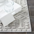 thumbnail image 3 of SAFAVIEH Global Derren Diamond Area Rug, Grey/Ivory, 8' x 10', 3 of 10