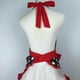 thumbnail image 2 of Cute Apron Retro Black Polka Dot Retro Ruffle Side Vintage Cooking Aprons, 2 of 4