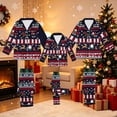 thumbnail image 3 of KICILVS Christmas Family Pajamas Matching Sets Holiday Pajamas Set Long Sleeve Festival Party Sleepwear Xmas Pjs, 3 of 7