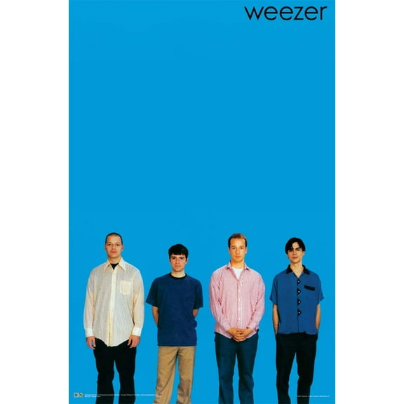 Weezer Blue Poster 24" x 36"