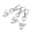 thumbnail image 6 of 20 Pcs Angel Keychain Pendant Yarn Bag Wedding Birthday Party Small Gift Metal Luggage Keychain, 6 of 7