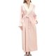 thumbnail image 1 of Moyic larga cálida que mantiene el albornoz de longitud completa Beauty Spa de manga larga Casual cálido camisón ropa de dormir elástica Juegos de accesorios de baño Rosa XL Moyic HA011311-03, 1 of 6