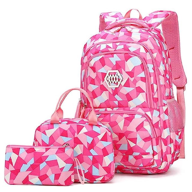 Mochila Escolar HAPPY Set 3 Pcs | Mochila De Viaje Porta Laptop| Set Lonchera, Lapicera & Mochila | Resistente a salpicaduras… MIMA 2 Casual