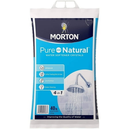 Morton Salt 40F 40,000 Grain Crystals Water Softener, 40 p