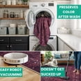 thumbnail image 6 of Bloom Rugs Washable Non-Slip 12 ft Runner - Dark Red Traditional Bordered Runner for Entryway, Hallway, Bathroom, and Kitchen - Exact size: 2.5' x 12', 6 of 10