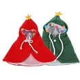 thumbnail image 3 of Chat Manteau de Noël Chien Chiot Cape avec Sangle Réglable Animaux de Compagnie Vêtements Confortables pour Cosplay Parti, 3 of 6