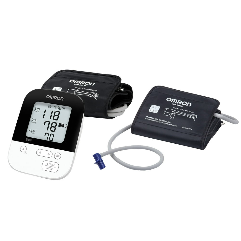 Omron BP7250 5 Series Wireless Upper Arm Blood Pressure Monitor & HEMRML31B 9Inch to 17Inch
