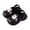 Black, variant on KKBOTIVE Toddler Girls Cute Graphic Sandals, Casual Lightweight Cozy Beach Clogs Summer Slippers for Kids Everyday Wear, Red Size: 4-5 Years