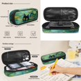 thumbnail image 6 of Xoenoiee Cat Lotus Leaves Print 4 Pcs Kids Backpack Set with Lunch Box Pencil Case Water Bottle Carrier Bag, Lightweight Preschool Knapsack for Girls Elementary Bookbag Schoolbag, 6 of 7