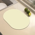 thumbnail image 4 of Sunjoy Tech Kitchen Countertop Dish Drying Mat Absorbent Heat Insulation Multi-functional Bowl Plate Dinnerware Drain Table Placemat Coffee Pad Kitchen Supplies, 4 of 8
