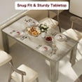 thumbnail image 5 of Dining Table for 4-6,63-inch Dining Tables for 4,Farmhouse Kitchen Table with Large Tabletop,Rectangular Dining Room Table,Kitchen Dining Table Dinner Table for Kitchen,Living Room（Only table）, 5 of 8