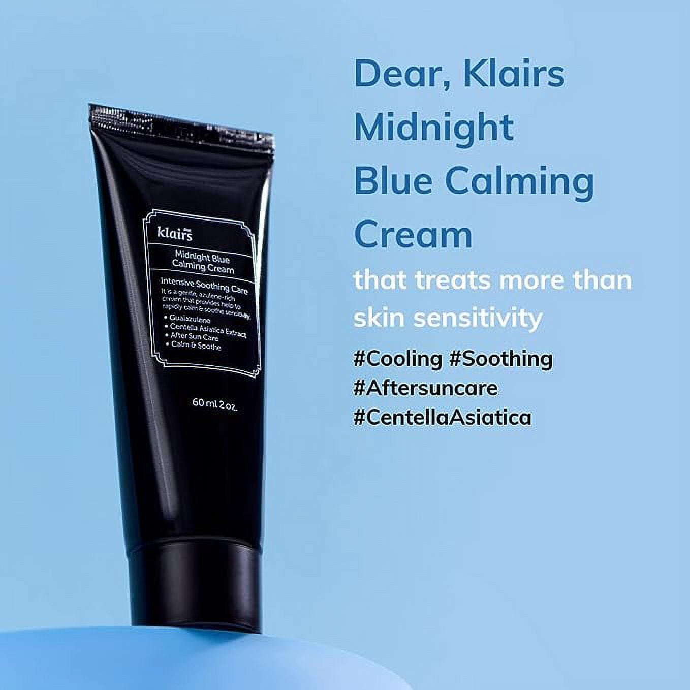 [Dear Klairs] Midnight Blue Calming Cream 2 oz (60 ml) | for oily, troubled and sensitive skin