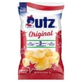 thumbnail image 2 of (3 pack) Utz Original Potato Chips, Gluten-Free, 8 oz Family Size Bag, 2 of 11
