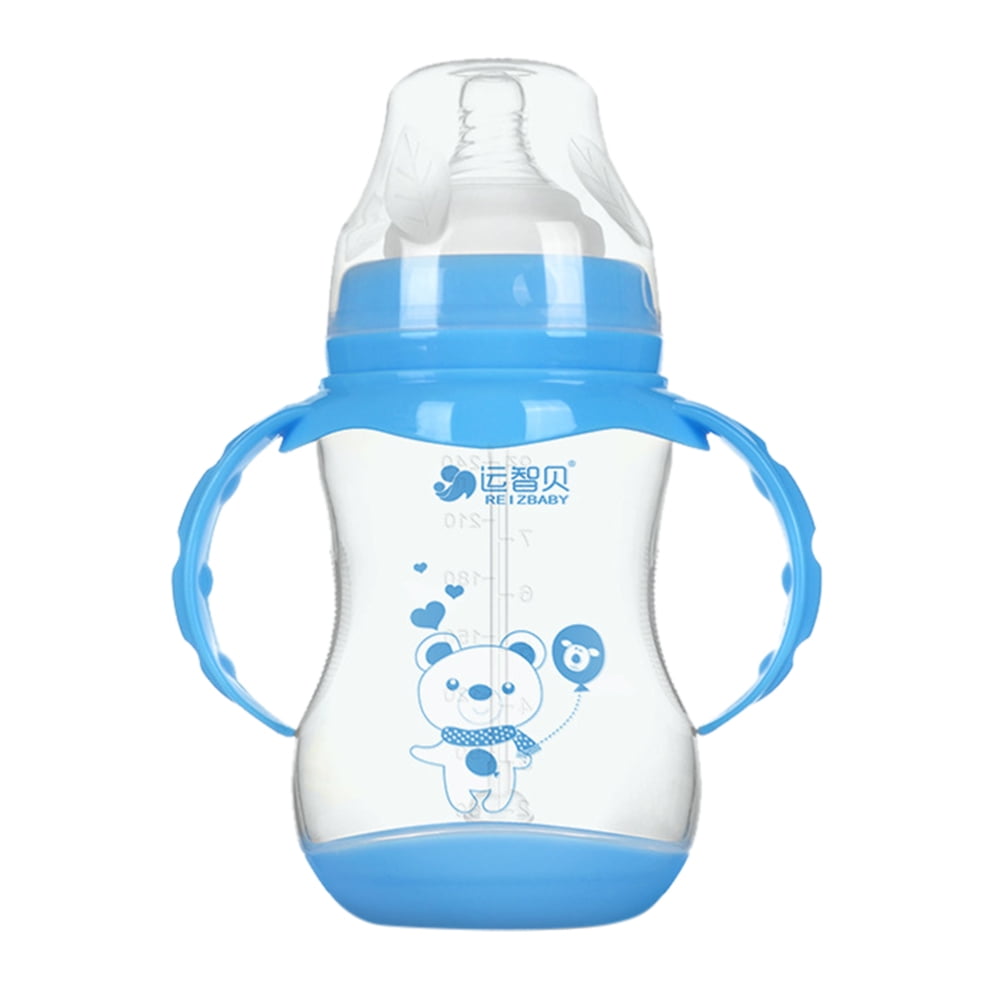 Baby Silicone Squeeze Feeding Bottle With Spoon Food Rice Cereal Feeder ToolZ8 