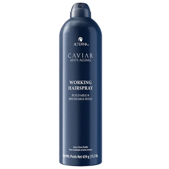 Alterna Caviar Anti-Aging Working Hairspray Buildable And Brushable Hold 15.5 Ounce 439 Gram