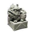 thumbnail image 1 of Adorno de mascota de té, recuerdo, figura de león para mesa de té, escritorio, amante del té, amigo Cuadrado, 1 of 9