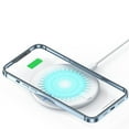 thumbnail image 3 of Staron under $5! Ultra Thin 15W Wireless Charger, Fast Charging Pad for iPhone Android Phones, Qi Certified Charger for Home Bedside, 3 of 7