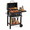 Black-330 sq.in, variant on Biotree Portable Outdoor Charcoal BBQ Grill with Adjustable Charcoal Tray, Charcoal Grill on Wheels with Warming Rack, BBQ Smoker Cooker for Backyard Patio Camping Black