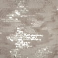 thumbnail image 5 of Mina Victory Sofia 20x20" Square Faux Fur Sequins Throw Pillow in Gray, 5 of 5