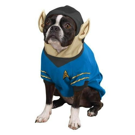 Pets Supply - Dog T-Shirt - Star Trek - Spock Blue Hoodie-XL ST255