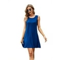 thumbnail image 2 of Sovtemp Women Summer Casual T-Shirt Dresses Sleeveless Beach Cover up Loose Tank Dress with Pocket, 2 of 5