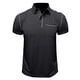 thumbnail image 2 of pstuiky Camisas de vestir de manga corta para hombre, Camiseta de manga corta para hombre, estilo informal, lisa, con cuello vuelto, botones y blusa camisas casuales para hombre xxl, 2 of 5