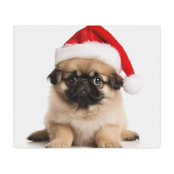 DistinctInk Mouse Pad - 1/4" Foam Rubber - Pekingese Puppy