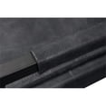 thumbnail image 4 of Wendy Genuine Leather Armchair in Antique Black with Iron Frame, 4 of 7