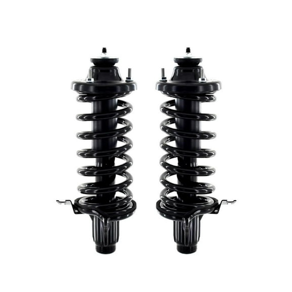 Pair of 2 Front L-R Quick Complete Strut-Coil Spring For 1999-2002 KIA Sportage