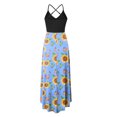 thumbnail image 5 of SMihono Robe d'Été Grande Taille pour Femmes 2023 Robes d'Été Grande Taille Manches Courtes Ample Florale Longues Robes d'Été Boho, 5 of 5