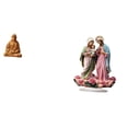 thumbnail image 1 of Estatua del Corazón de Jesús, figura de resina acrílica, obra de arte religiosa, letrero de mesa, decoración de escritorio ligera, adecuada pa, 1 of 8