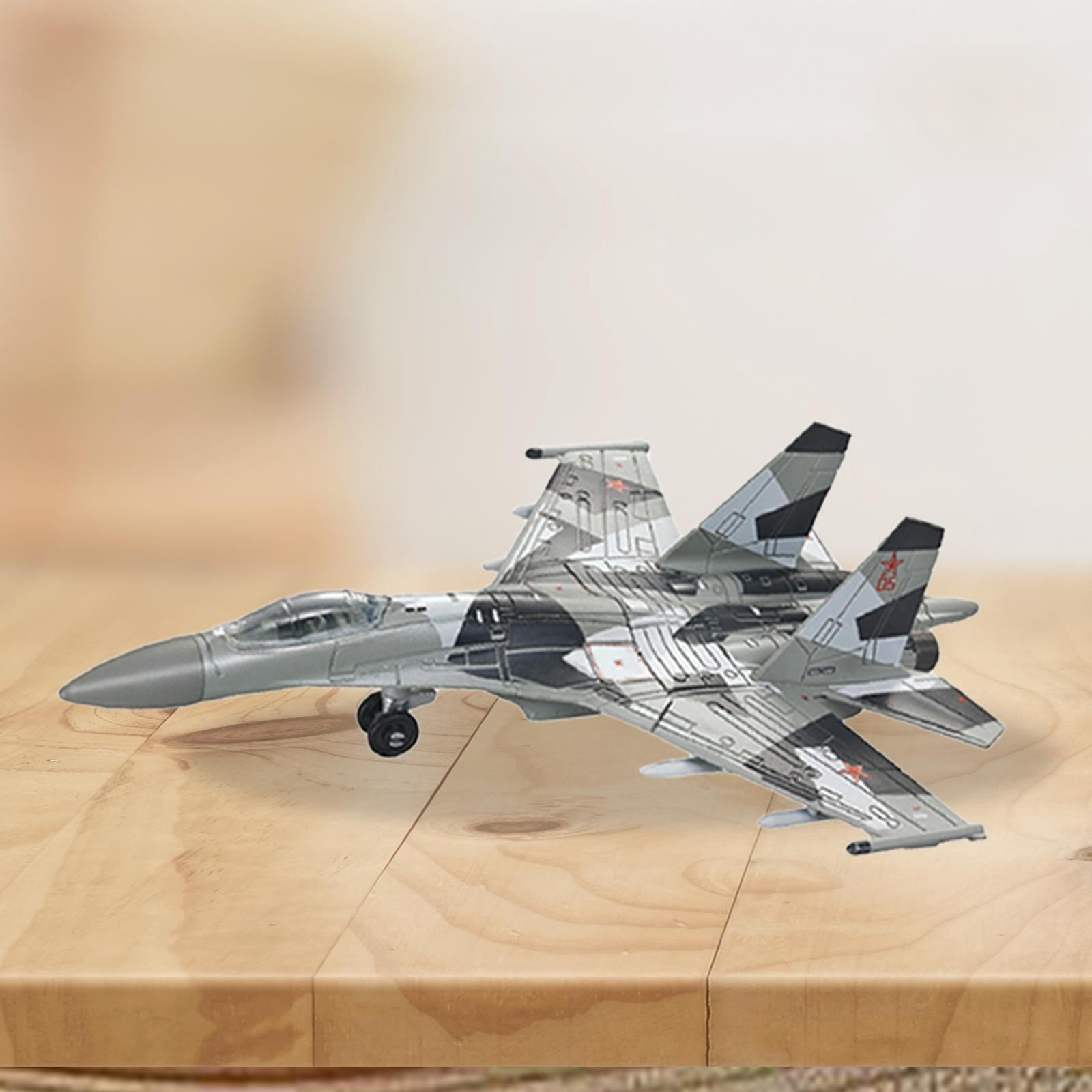 Amagogo Maquette Avion De Chasse à Construire – Blocs De Construction En PP Pour Enfant Et Décoration De Table – Cadeau DIY (modèle F)
