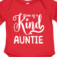 thumbnail image 4 of For Aunts | One of a Kind Auntie (white) Long Sleeve Baby Bodysuit, 4 of 5