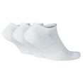 thumbnail image 2 of Men's Nike 3-pack Everyday Plus Cushion No-Show Training Socks Color: Black Size: 8-12, 2 of 4