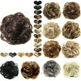 thumbnail image 3 of Hair Extension Wrap Messy Hair Bun Curly Heat Ponytail Hairpiece, 3 of 3