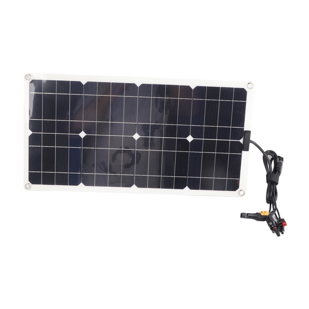 Panel solar impermeable, cargador de batería, placa de carga XT60, conector CC de 100 W para exteriores