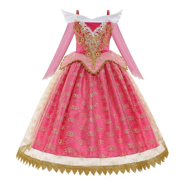 Disney fille déguisement Aurora Belle princesse robe enfants fantaisie  enfants Cosplay déguisement de luxe Halloween vêtements de noël 