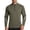 #01 Army Green 【Mix & Match: Stock Up on Your Favorite Colors】, variant on Men's Long Sleeve Fitness Top Nylon Spandex | Athletic Training Jacket Stand Up Collar Full Zip Elastic Moisture Wicking Quick Dry Outdoor Sports Casual Gym Workout | Zenithor,Gray M