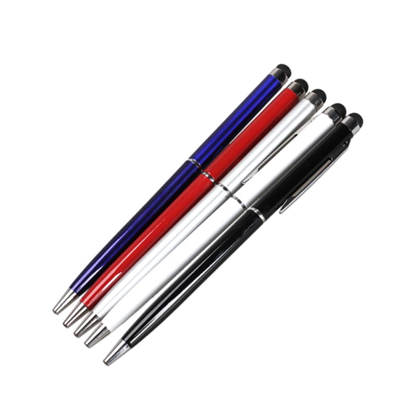 10Pcs 2 in 1 Touch Screen Stylus Gel ink Ballpoint Pen for iPhone 4 4S iPad New