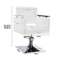 thumbnail image 2 of Silla para Estética Premium Gran Shopping, Ajuste de Altura blanco, 2 of 10