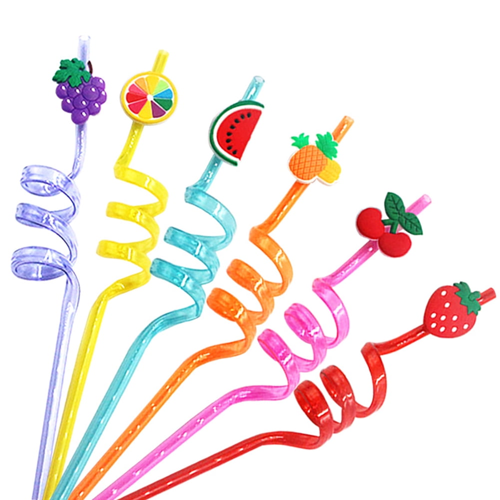 Clearance under $5-Shldybc Flexible Disposable Plastic Drinking Straws,  24pcs Easter Straws Paper Reusable Straws Easter Rabbit Straws Colorful  Ring Straws Children Easter Party Supplies Gift 
