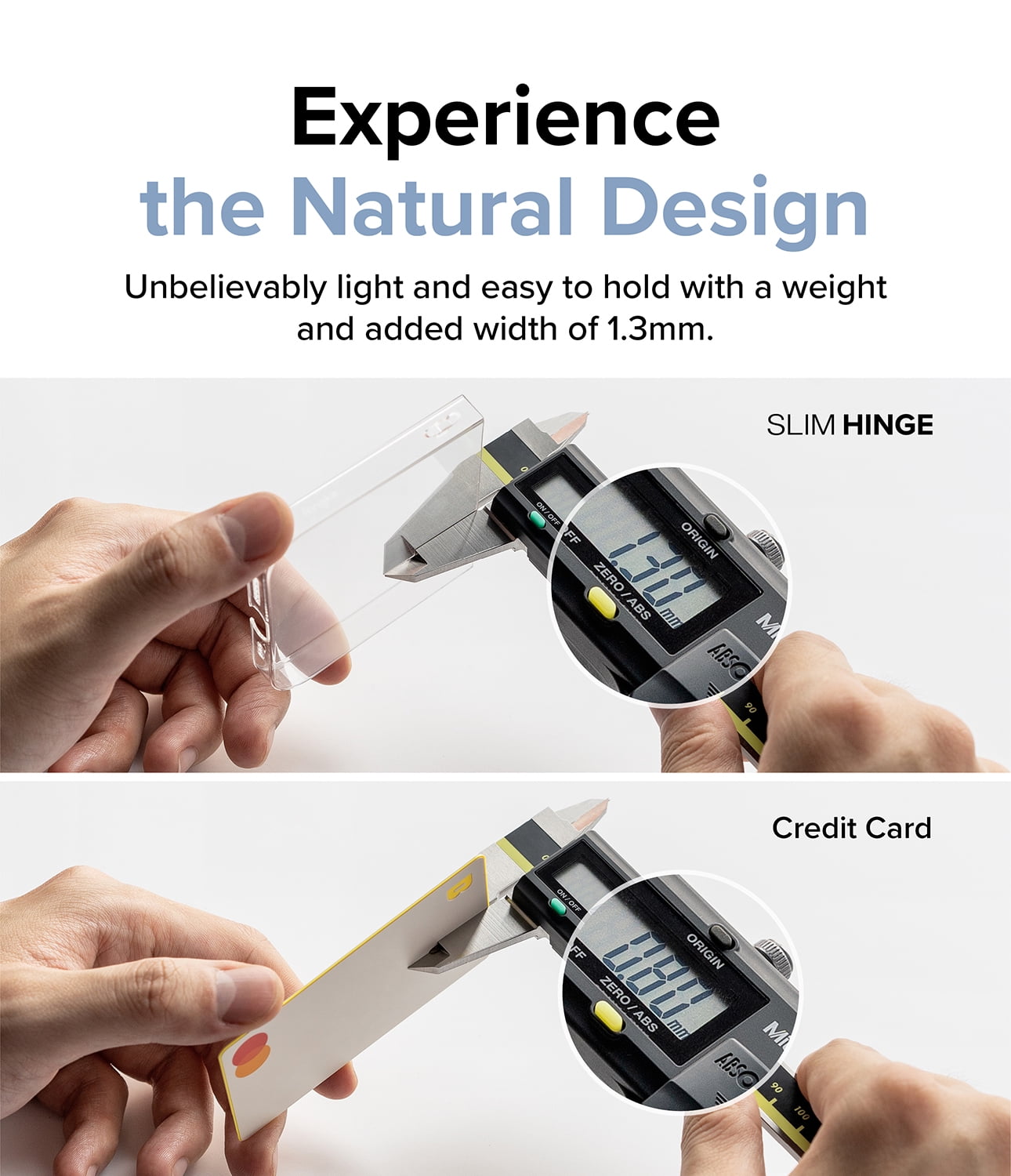 Ringke Galaxy Z Flip 6 / 7 FE [Slim Hinge] Hinge Protection Thin Anti- Yellowing Phone Case - Black