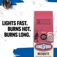 thumbnail image 4 of Kingsford Charcoal Briquettes with Signature Mesquite, BBQ Charcoal for Grilling, 16 Pounds, 4 of 13
