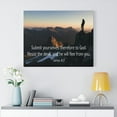 thumbnail image 2 of Scripture Walls Resist the Devil James 4:7 Bible Verse Canvas Christian Wall Art Ready to Hang Unframed, 2 of 9