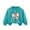 Sky Blue, variant on Ahuyic Toddler Kids Loose Top, Casual Long Sleeve Blouse For Autumns And Winter, Children's Hoodie Western-style Long Sleeved Girls' Printed Long Sleeved Base Shirt Casual Top