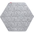 thumbnail image 1 of Alfombrilla Moonsea hexagonal para regalo de 48 pulgadas e Hiccapop de 53 pulgadas, 1 of 7