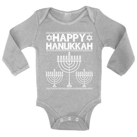 awkward styles awkward styles happy hanukkah christmas baby outfit