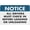 Warning Sign 1, variant on Notice All Pickups And Deliveries To Warehouse Reflective Aluminum Sign - 8"x12", UV Protected, Waterproof, 4 Pre-Drilled Holes - Logistics, Distribution Center
