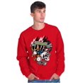 thumbnail image 5 of Live Fast Eagle Skull Dice Tattoo Sweatshirt for Men or Women Brisco Brands S, 5 of 6