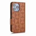 thumbnail image 4 of Allytech Wallet Case for Apple iPhone 11 Pro Max, Embossed Premium PU Leather Wallet Flip Protective Stand Phone Case Cover with Card Slots, Brown, 4 of 6